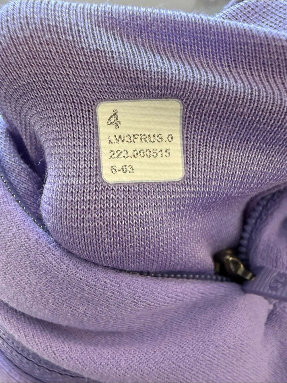 lululemon Cropped Define Jacket - Dark Lavender